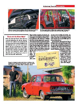 Restaurierung Skoda 100