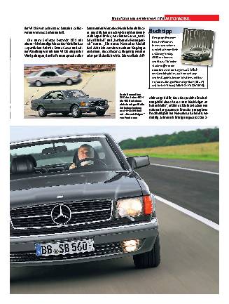 Bruno Sacco und der Mecedes C126