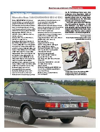 Bruno Sacco und der Mecedes C126