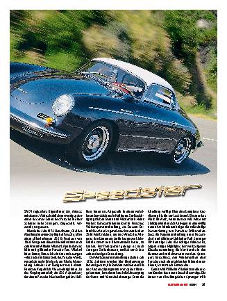 Porsche 356 C Speedstar