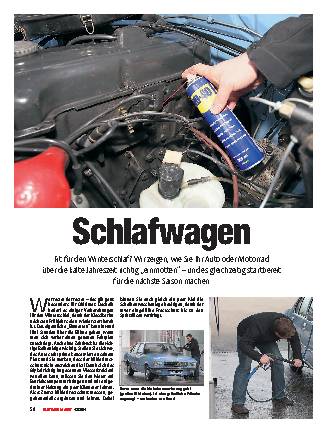 Einmotten für den Winterschlag
