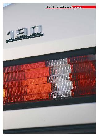 Mercedes 190 – der Baby-Benz wird 30