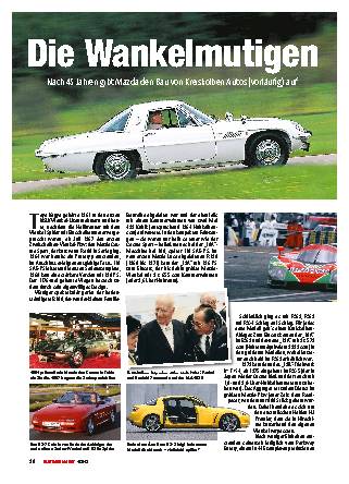 Das Ende der Wankel-Ära?