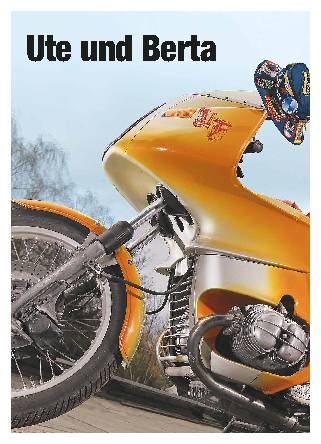 Ute Fuhrmann und ihre R 90S