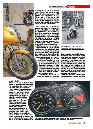 Ute Fuhrmann und ihre R 90S