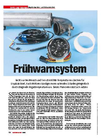 Abgastemperatur – das Frühwarnsystem