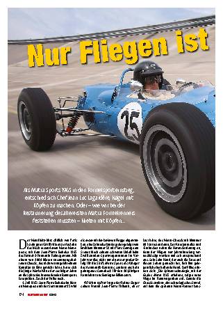 Restaurierung Matra MS 1