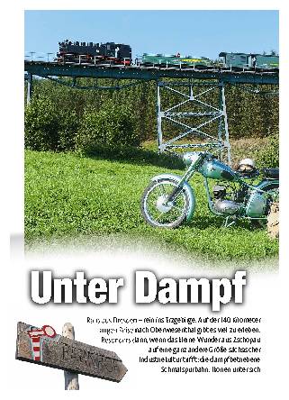 Mit Volldampf durchs Erzgebirge