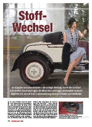Oldtimer und Mode
