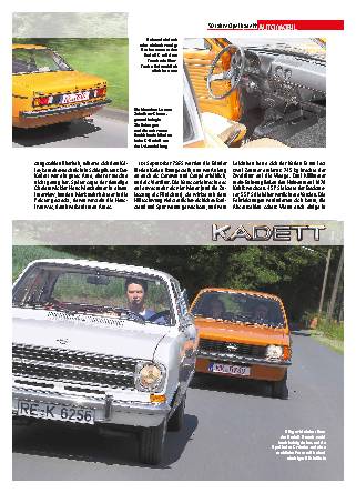 50 Jahre Opel Kadett