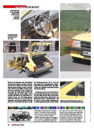 50 Jahre Opel Kadett
