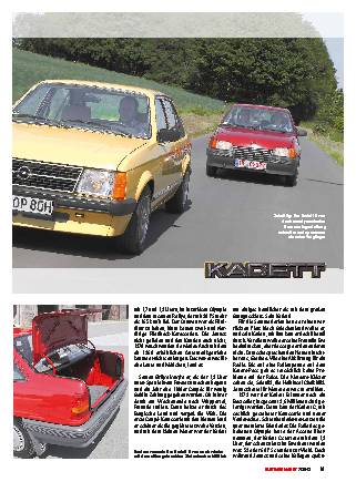 50 Jahre Opel Kadett