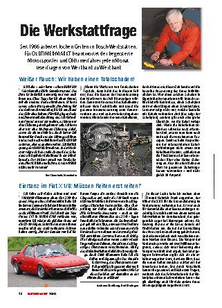 Die Werkstattfrage