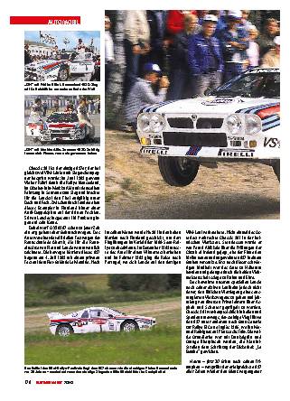 Röhrl und „sein“ Lancia 037