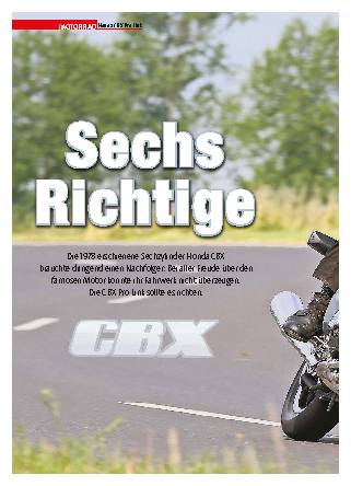 Honda CBX Pro Link
