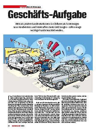Oldie als Firmenwagen