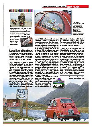 Top-Ten-Alpentour: Die Leser-Reportage
