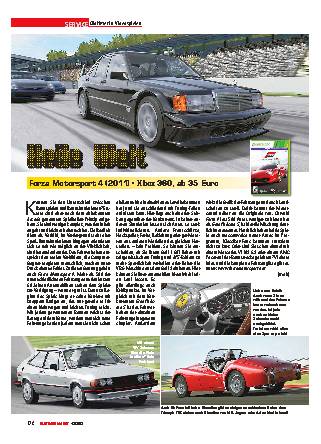 Oldtimer in Videospielen