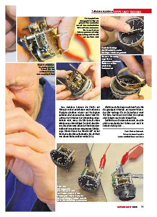 Zeituhren reparieren