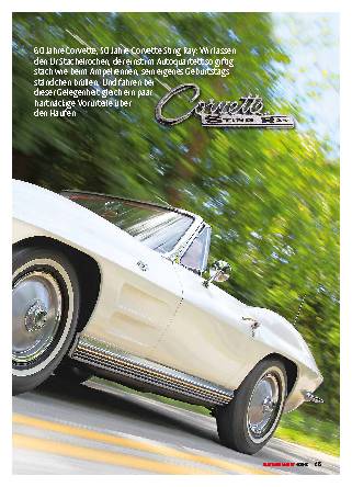 50 Jahre Corvette Sting Ray