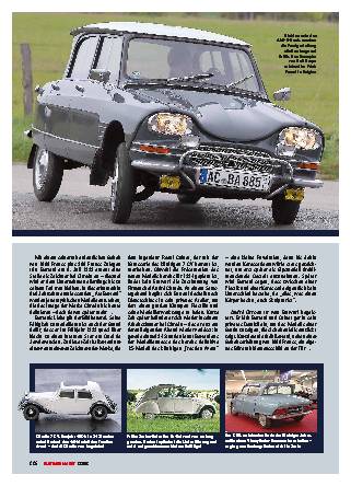 Design: Citroën ID/DS und AMI 6