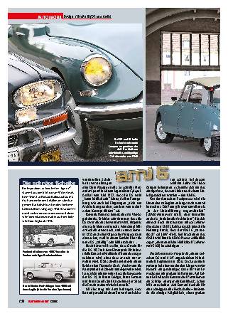 Design: Citroën ID/DS und AMI 6