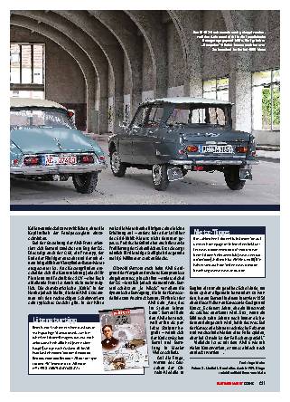 Design: Citroën ID/DS und AMI 6