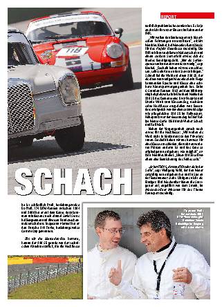 Am Start in Spa: Mercedes 220 SE