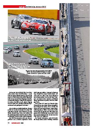 Am Start in Spa: Mercedes 220 SE