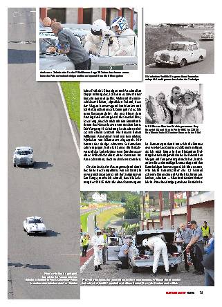 Am Start in Spa: Mercedes 220 SE