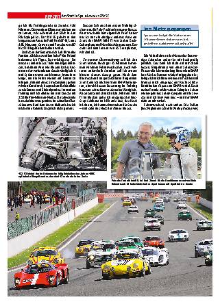 Am Start in Spa: Mercedes 220 SE