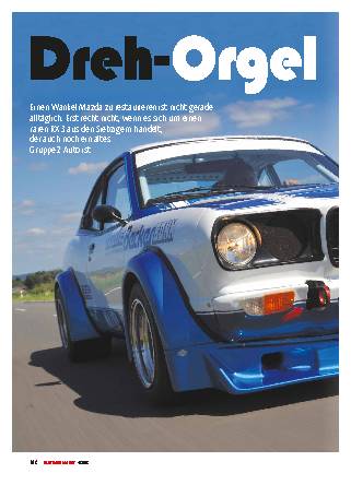 Restaurierung: Mazda RX-3-Tourenwagen