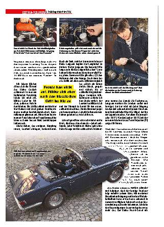 1. Frühlingsfahrt im TR 6