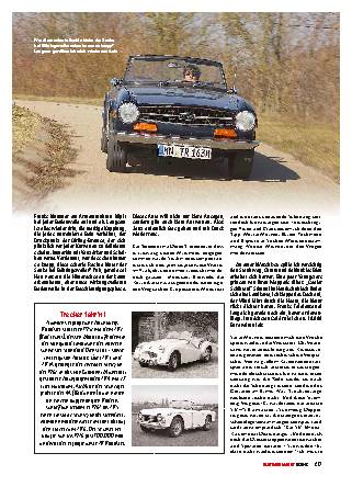 1. Frühlingsfahrt im TR 6