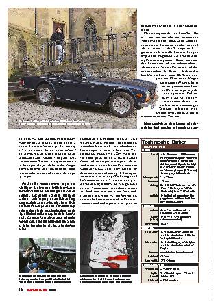 1. Frühlingsfahrt im TR 6