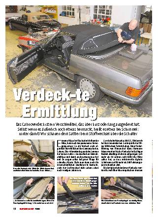 Verdeck aufziehen
