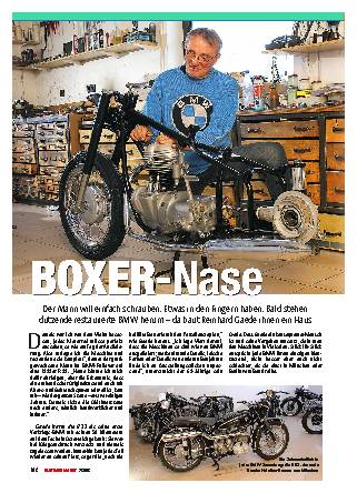 Reinhard Gaede und sein BMW-Museum