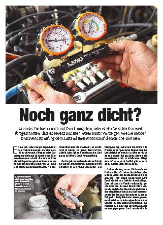 Druckverlustprüfung