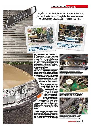 Restauriert: Citroën SM