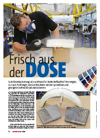 Lackieren mit der Dose