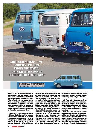 Barkas B1000 vs. Ford Transit vs. VW T2a