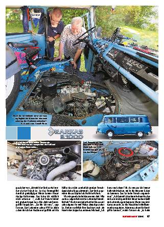 Barkas B1000 vs. Ford Transit vs. VW T2a