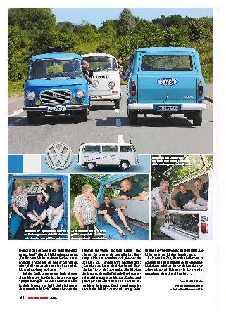 Barkas B1000 vs. Ford Transit vs. VW T2a