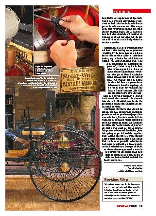 125 Jahre Bertha Benz’ erste Autofahrt