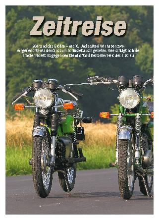 Hercules K50 RL vs. Kreidler Florett RS