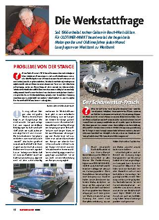 Die Werkstattfrage