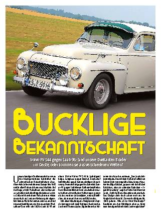 Saab 96 V4 vs. Volvo PV 544