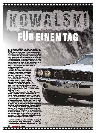 Traumfahrt: Dodge Challenger