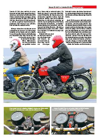 Honda 400 Four vs. Yamaha RD 400