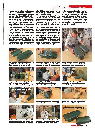 Leder farblich anpassen